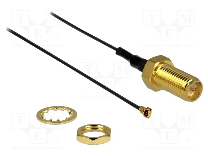 DeLOCK Cable de antena coaxial 88815 MHF IV a RP-SMA 200mm DeLOCK Cable de antena coaxial 88815 MHF IV a RP-SMA 200mm