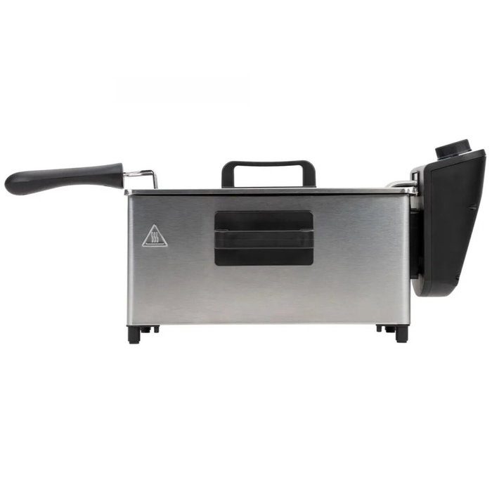 Jata Hogar Freidora de acero inoxidable 3 l 2000 w