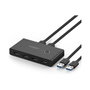 Ugreen Switchbox HUB Switch 4x USB 3.2 Gen 1 con 6 puertos USB Type-A, Negro
