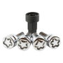 Abc Tornillo Antirrobo 14x150 L30 17/19 4 Unidades Cónico CS6