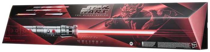 Hasbro Réplica sable de luz electrónico Force FX Elite de Maul Star Wars Black Series