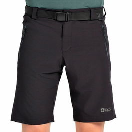 Pantalón Corto Deportivo +8000 Delfino Negro Montaña