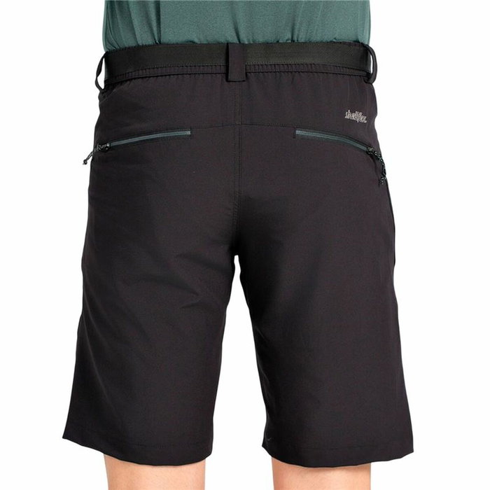 Pantalón Corto Deportivo +8000 Delfino Negro Montaña