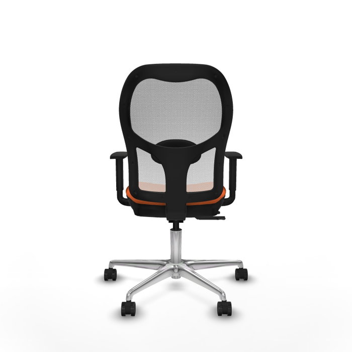 PIQUERAS Y CRESPO Silla de oficina Jorquera Naranja y Blanco PIQUERAS Y CRESPO Silla de oficina Jorquera Naranja y Blanco