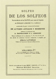 BOILEAU, Solfeo de los solfeos 1A - Henri Lemoine