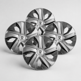 Momo Tapacubos Blade Mate Plata Antideslizante 14 - 4 Piezas MOMLCOVBLDSLANT14