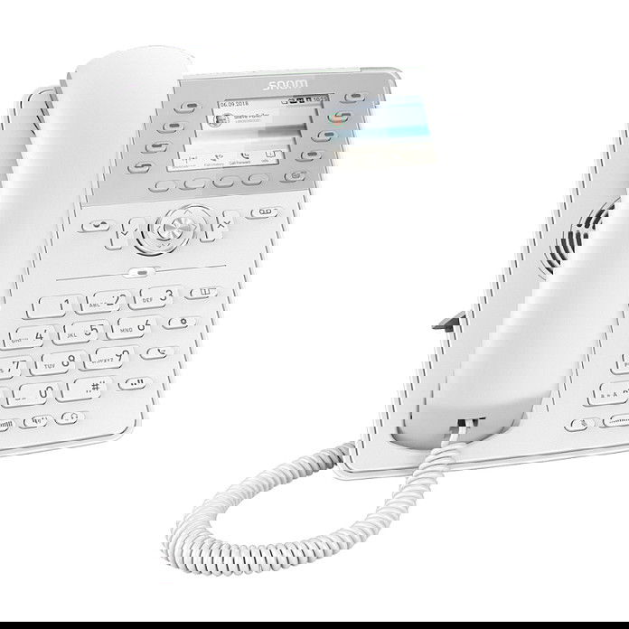 Snom D735 TELÉFONO VOIP SIP GIGABIT BLANCO TELEFONO DE MESA SIN AURICULAR