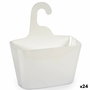 Soporte Organizador para Bañera Berilo Blanco Plástico 11,5 x 31,5 x 28,5 cm 28 x 31,5 x 14,5 cm (24 Unidades)
