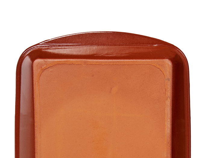 La Dehesa Fuente Rectangular 26 x 19 cm Miel Barro Refractario (Set de 9)