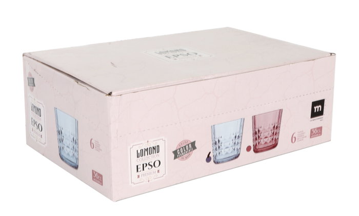 La Mediterranea Vaso Lomond Epso Azul 36cl MD