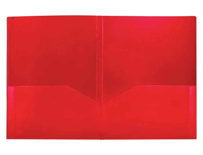 Liderpapel Carpeta dossier con dos bolsas canguro roja DIN A4 Liderpapel Carpeta dossier con dos bolsas canguro roja DIN A4