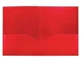 Liderpapel Carpeta dossier con dos bolsas canguro roja DIN A4