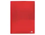 Liderpapel Carpeta dossier con dos bolsas canguro roja DIN A4
