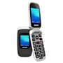 SPC Móvil Básico 2335T Titanio - 2.4 Pulgadas, Doble SIM, Radio FM, Bluetooth, 800 mAh - Teléfono con Teclado y Linterna