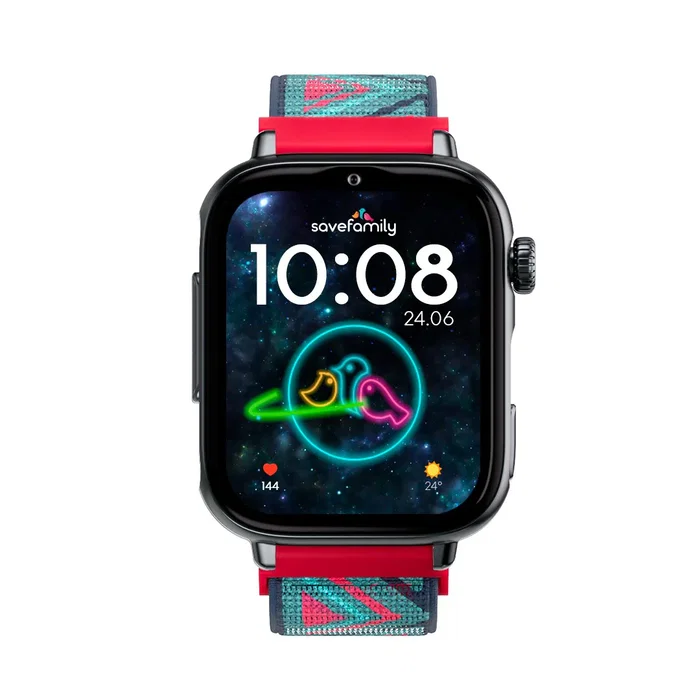 Savefamily SaveWatch Plus 2 Reloj Inteligente Infantil con Pantalla AMOLED y Correa Tribeca