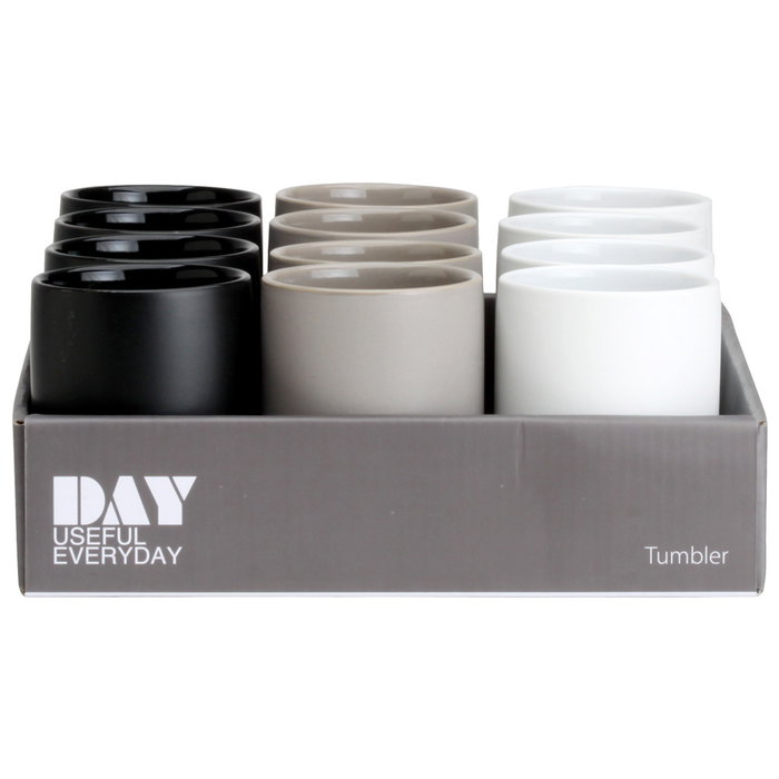 Day Vaso Cerámica Diámetro 7,6 cm Altura 10 cm Colores Surtidos