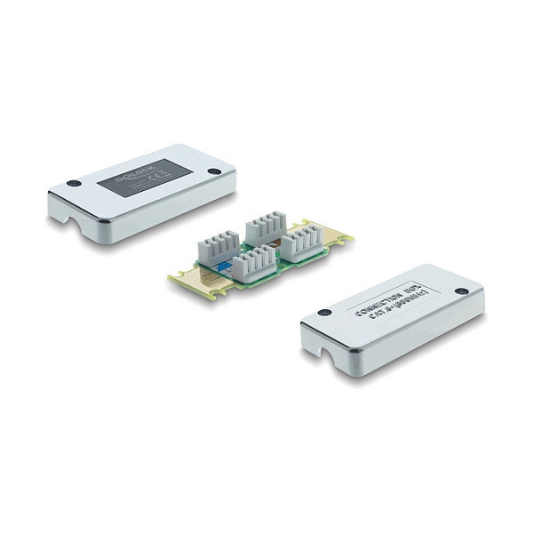 DeLOCK 90788 Caja de conexión de red Cat.6 STP LSA Plata DeLOCK 90788 Caja de conexión de red Cat.6 STP LSA Plata