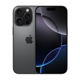 Apple iPhone 16 Pro 256GB Negro Titano - Acondicionado Grado A (Reacondicionado) - Chip A18 Pro, Pantalla OLED 6.3", Triple Cámara 48MP, 5G
