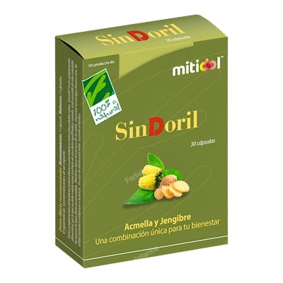 CIEN POR CIEN NATURAL Sindoril 30 Cápsulas CIEN POR CIEN NATURAL Sindoril 30 Cápsulas