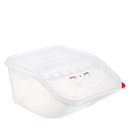 Araven Contenedor Oviplas Práctica GN 2/3 16 Litros, 415x340x200 mm - Polipropileno para Almacenaje y Transporte