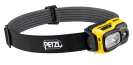 Petzl E810AB00 SWIFT RL Linterna frontal, negro/amarillo