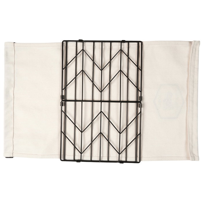 Home Deco Factory Cesta Plegable Ma Petite Buand 35x23x18 cm Ahorro de Espacio