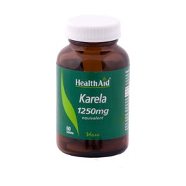 Health Aid Karela Melón Amargo 60 tabletas Complemento Alimenticio Azúcar en Sangre