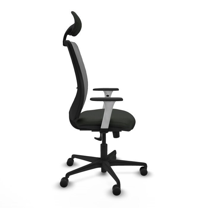 PIQUERAS Y CRESPO Silla de oficina Zulema con mecanismo Sincro, Negro y Gris PIQUERAS Y CRESPO Silla de oficina Zulema con mecanismo Sincro, Negro y Gris