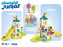 Playmobil Junior Parque Infantil de Aventura con Noria y Tobogán