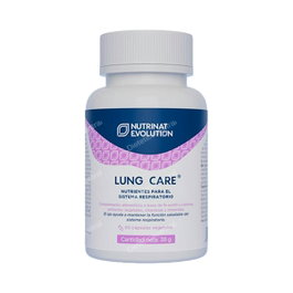 Nutrinat Evolution Lung Care - Suplemento para el Cuidado Pulmonar - 60 Cápsulas