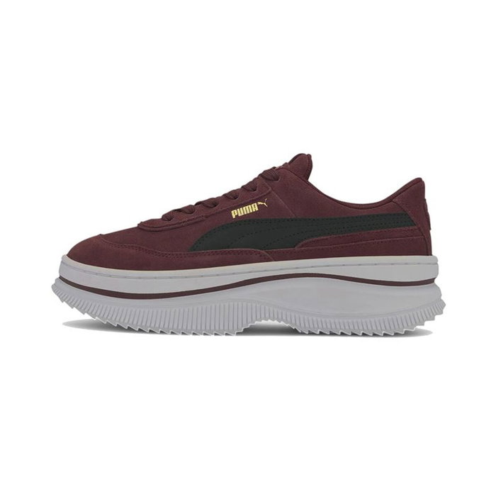 Zapatillas Casual Mujer Puma deva Suede Rojo Oscuro 38 Zapatillas Casual Mujer Puma deva Suede Rojo Oscuro 38
