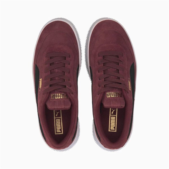 Zapatillas Casual Mujer Puma deva Suede Rojo Oscuro 38 Zapatillas Casual Mujer Puma deva Suede Rojo Oscuro 38