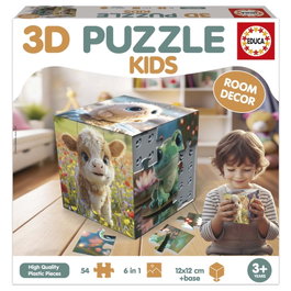 EDUCA BORRAS PUZZLE 3D ANIMALES BEBES