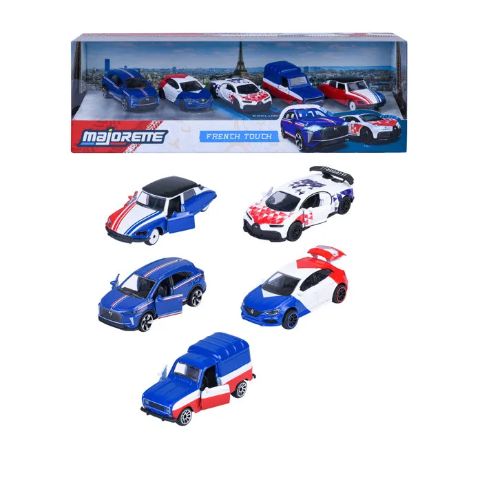 Majorette Pack de Regalo de 5 Coches de Juguete BMW para Niños +3 Años Majorette Pack de Regalo de 5 Coches de Juguete BMW para Niños +3 Años