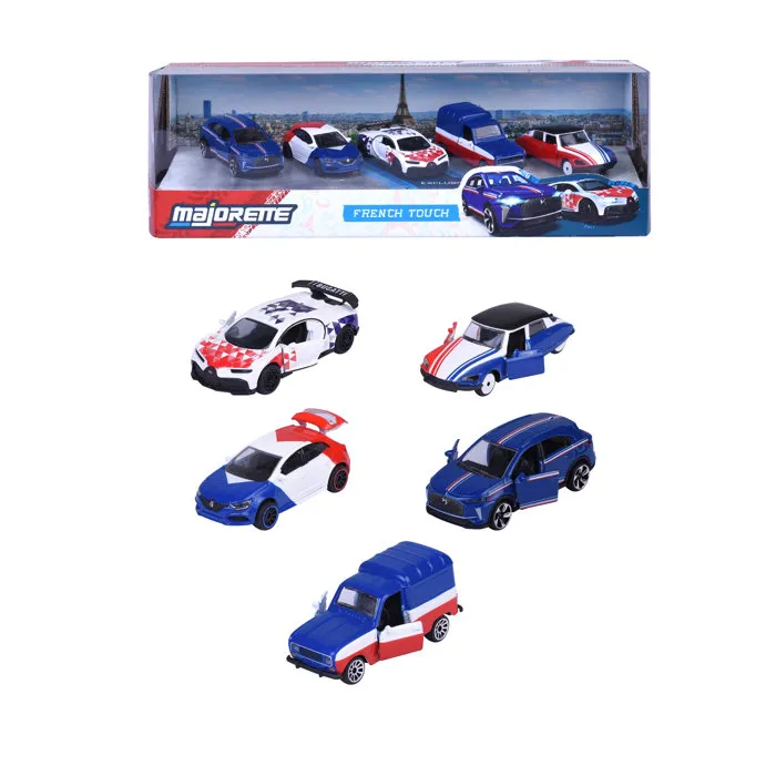 Majorette Pack de Regalo de 5 Coches de Juguete BMW para Niños +3 Años Majorette Pack de Regalo de 5 Coches de Juguete BMW para Niños +3 Años