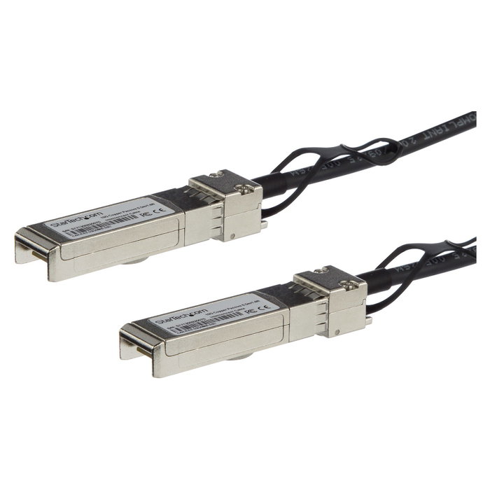Startech Cable SFP+ Twinax Direct-Attach MSA 10GbE, 1 Metro, Copper, para Enlaces de Rack Startech Cable SFP+ Twinax Direct-Attach MSA 10GbE, 1 Metro, Copper, para Enlaces de Rack