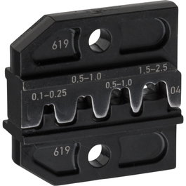 Knipex Inserto de crimpado para conectores abiertos no aislados 2,8 + 4,8 mm