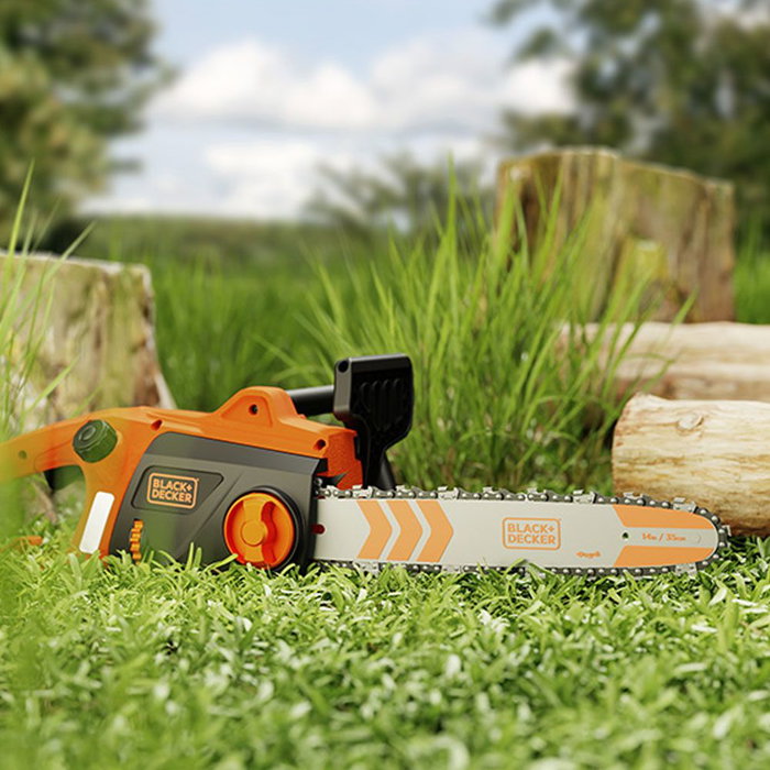 Black+Decker Motosierra 1800w 35cm BECS1835-QS 52 Eslabones 5kg