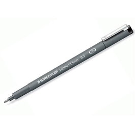 Staedtler Pigment Liner 308 Rotulador Calibrado 0,7mm Negro