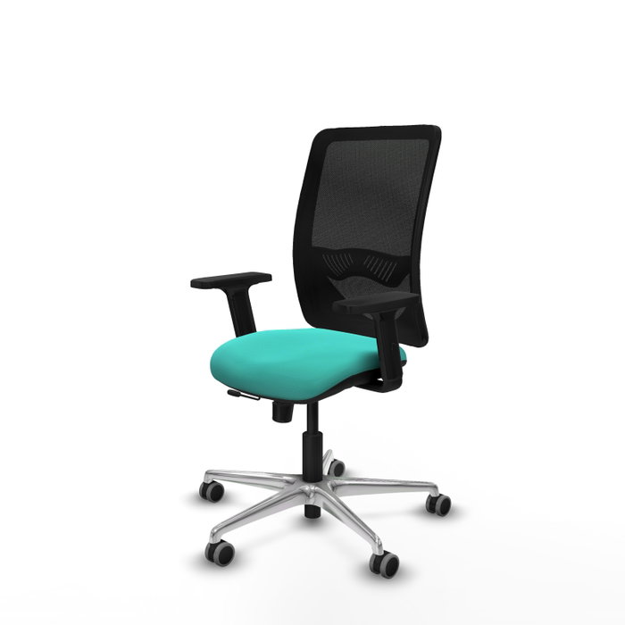 PIQUERAS Y CRESPO Silla de oficina Zulema Turquesa y Negro PIQUERAS Y CRESPO Silla de oficina Zulema Turquesa y Negro
