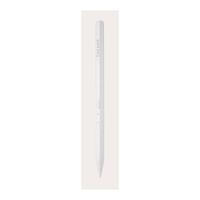 TUCANO MA-STY3-W Tucano Pencil 3 para Apple iPad, Compatible con iPad Air, iPad Pro, iPad Mini, Modelos 2018 en adelante, Blanco