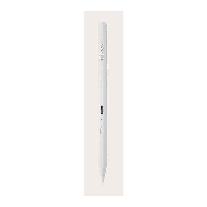 TUCANO MA-STY3-W Tucano Pencil 3 para Apple iPad, Compatible con iPad Air, iPad Pro, iPad Mini, Modelos 2018 en adelante, Blanco