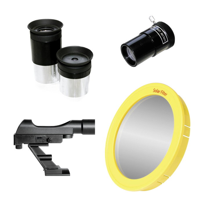 Bresser Pollux 150/750 EQ3 Telescopio con filtro solar