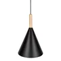 Lámpara Colgante "Madeleine" SKD-P130-3-W Metal y Madera