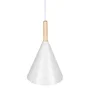 Lámpara Colgante "Madeleine" SKD-P130-3-W Metal y Madera