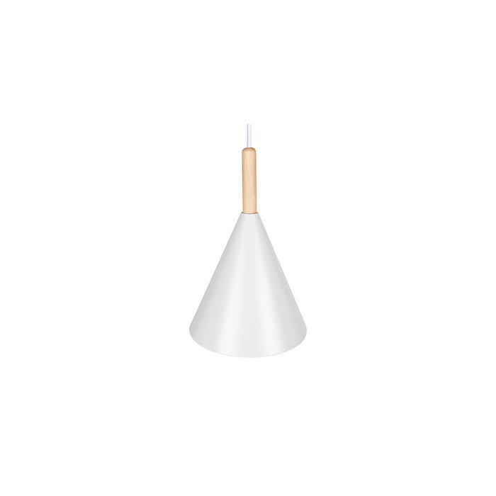 Lámpara Colgante Madeleine Metal y Madera SKD-P130-3-W