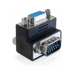 DeLOCK 65247 Adaptador VGA de 270° macho a hembra