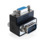 DeLOCK 65247 Adaptador VGA de 270° macho a hembra