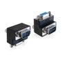 DeLOCK 65247 Adaptador VGA de 270° macho a hembra