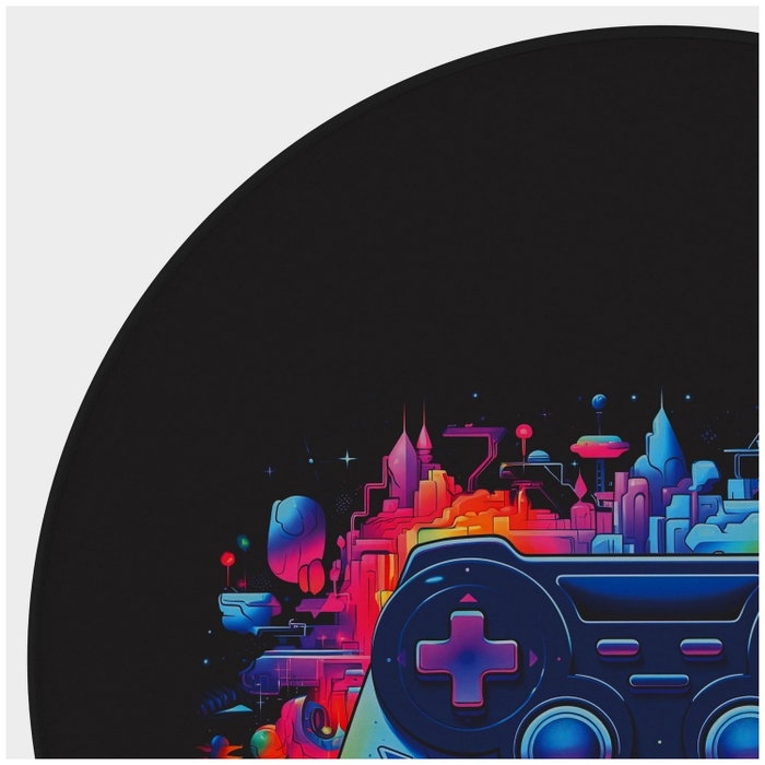 Alfombra Gaming Huzaro HZ-FLOORMAT 7.0 Negro Goma